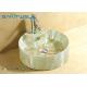 Round Shape Ceramic Art Basin Table Top Wash Basin for Bathroom 465*465*155 mm