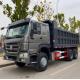 Howo 371 horsepower second-hand 5.8m environmental protection muck truck tipping bucket type front four rear eight