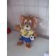 stuffed plush mice toys with football and clothes