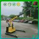 Movable Electric Floor Crane Floor Mounted Rotate 360 Degree Industrial 1 Ton load