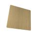 Brushed Titanium Stainless Steel Color Plate Sheet 0.15 mm 201
