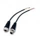 4 Pin M12 Connector Waterproof Cables 2P 3P 4P 6P 8P Male To Female Straight Connector