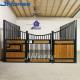 Portable Bamboo Horse Stable Barn Door Horse Stall Panels Prefabricated Standard