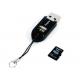 Newest USB 2.0 Multiple Card Reader; Supports SD, MMC, SIM, MS, MicroSD