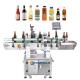 Electric Driven Automatic Labeling Machine for Round Bottles of Plastic Wine and Beer