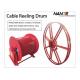 Cable Reeling Drum With Red Surface And 380v/440v Voltage Multi-specification