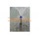 Stainless Steel Plastic Ballet Dancing Water Fountain Spray Heads With LED Light