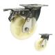 8 Solid PA 880LBS Capacity 304 Stainless Steel Double Brake Swivel Casters