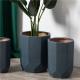 European nordic home floor decoration planter creative blue ceramic flower pots for garden decor