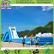 QinDa Inflatable cartoon inflatable slide and bouncer, inflatable bouncy slide