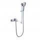 Thermostatic Faucet for Shower Head and Handheld Combo Stainless Steel Surface Finish