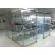 Pharmacy Modular Softwall Cleanroom Class 100000 Stainless Steel Square Pipe