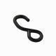 High Quality New Style Factory Safety Cargo Black J Single Hoist Hook For Tie Down