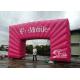 New design pink outdoor commercial T-Mobile inflatable arch for activities