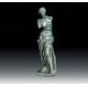 Artificial Style Small Indoor Floor Statues Cast Bronze Gallary Decoration