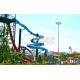 Multi Color Giant Fiberglass Water Roller Coaster for Aqua Play Water Park Games