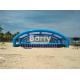 Blue And White Inflatable Shelter Tent For Metal Frame Pool Beach