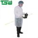 Fluid Resistant Single Use PP Long Sleeve Lab Coats For Students
