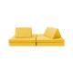 6pcs Soft Furniture Modular Foam Play Couch Sofa OEKO-TEX