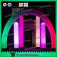 3M Valentine's Decoration Inflatable Arch Lighting Inflatable Column With RGB Color