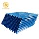 Blue Color Lamella Plate Settler / PVC Inclined Tube For Settling Tank