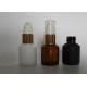 Colorful Painting Empty Cosmetic Bottles Glass Empty Containers For Beauty Products