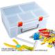 Organizer Storage Containers Tool Box With Adjustable Dividers For Beads, Crafts, Jewelry, Fishing Tackle, Building