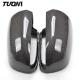 A4 S5 B7 M Look Carbon Fiber Car Rearview Mirror Cover For Audi Auto Accessories