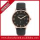 High Quality Genuine Leather Watch 060A Rose Gold Watch Custom Watches Man Classic Trendy Style Watches Men