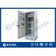 IP65 Thermostatic 19 Equipment Outdoor Telecom Enclosure With Environment Monitoring System