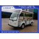 48V DC Motor Mini Electric Tourist Car 8 Seats Loading 640KGS Light Weight