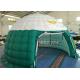 Green White Air Dome Advertising Inflatable Tents PVC Fabrics For Party / Event