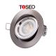 Embedded 10W Satin Nickel Recessed downlights For Living Room Slewability