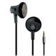 Plastic housing super driver 15.4mm special bass earphone for iphone and samsong