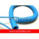 China Made UL Verified TPU Flexible Spiral Cable By High Purity Copper Conductor