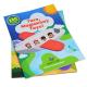 OEM factory cheaper price full color printing kids educational creative activity custom sticker book