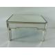 Hotel Lobby Mirrored Coffee Table Different Color Optional 31.5 Inch