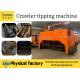 Animal Compost Turner Fermentation Machine Manure Windrow Crawler ISO
