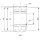 Precision Cylindrical Roller Bearings: NN Series Cylindrical Roller Bearing NN3014ASK