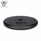 Black Paint / Hammertone Standard 1 inch Cast Iron Weight Disc Plates