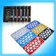 3D Hollow Plating Protection Cover for iPhone4 & 4S black /white/ red/ dark blue