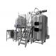 500L Brewing Equipment Stainless Steel Fermentation Tank Steam Jacket Brew Kettle