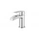 Single Handle Sink Faucet Tap Polished Deck Mounted Bathroom Basin Taps