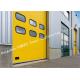 Intelligent Automatic PVC Surface Treatment High Speed Steel Roller Shutter Door For Storage Room