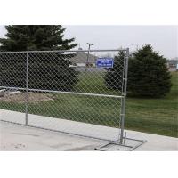7.5 Feet Galvanized OEM Temporary Wire Mesh Fence crowd control