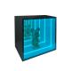 Indoor Outdoor Hanging wall led color change light decorative abyss infinity mirror display mirror cabinet