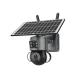 6MP Resolution 4G Solar Powered Security Camera Dual Lens Dual Linkage