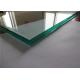 High Safety Clear PVB Laminated Glass Tempered Flat Laminated Glass For Fence / Balcony