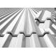 0.5 Mm Aluminum Sheet Metal Roofing , Antirust Corrugated Aluminum Sheet 