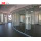 36mm Tempered Frameless Glass Office Partition Wall Collapsible